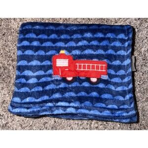 Le Bebe FAVORITE Firetruck/Fire Truck Baby Security Lovey Blanket